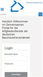 Mobile Screenshot of portal.bauindustrie.de