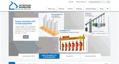 Desktop Screenshot of bauindustrie.de